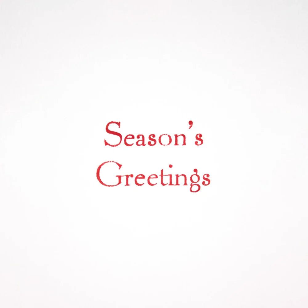 Saturn Press Winter Sunshine Box of 8 Holiday Cards