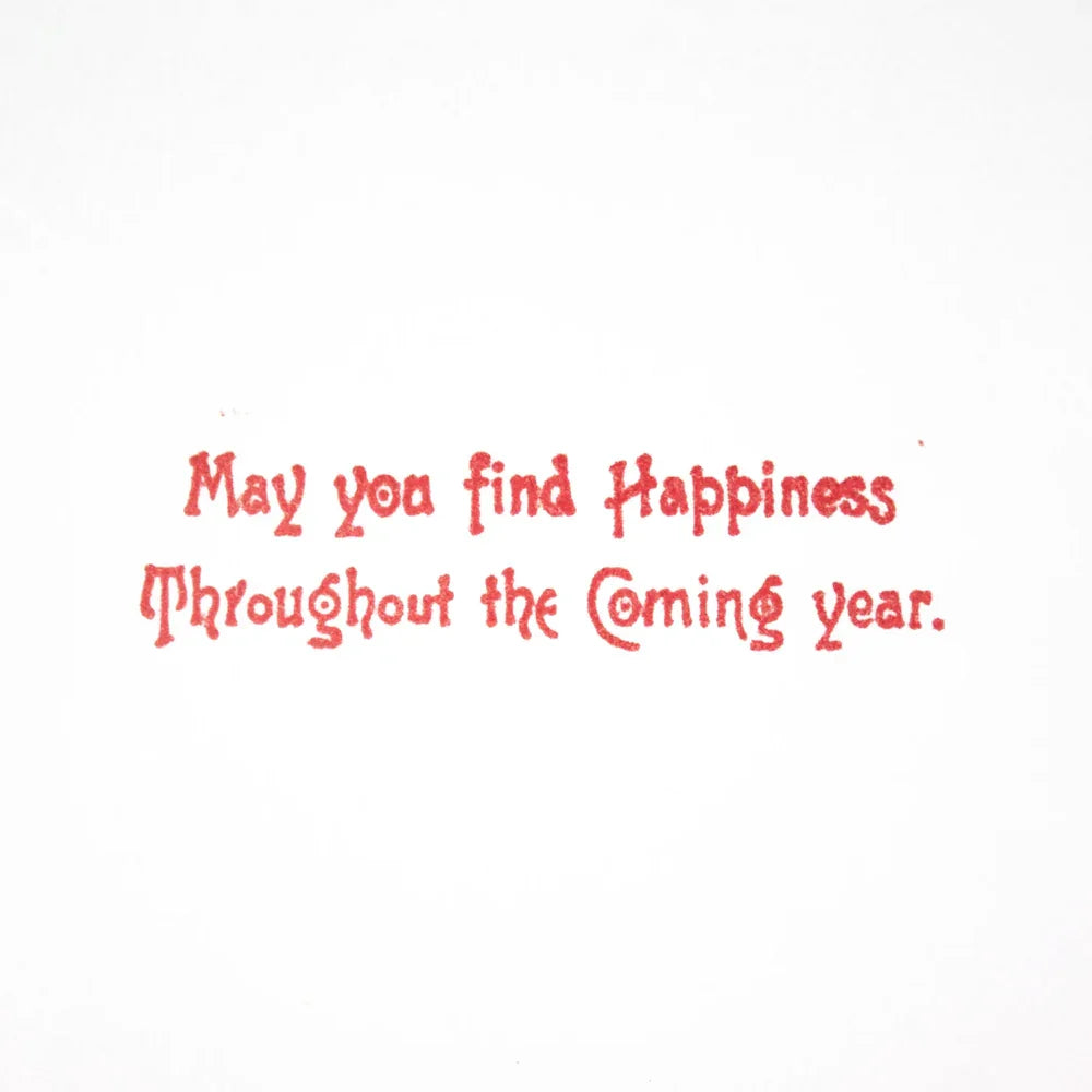 Saturn Press Be Glad Box of 8 Holiday Cards