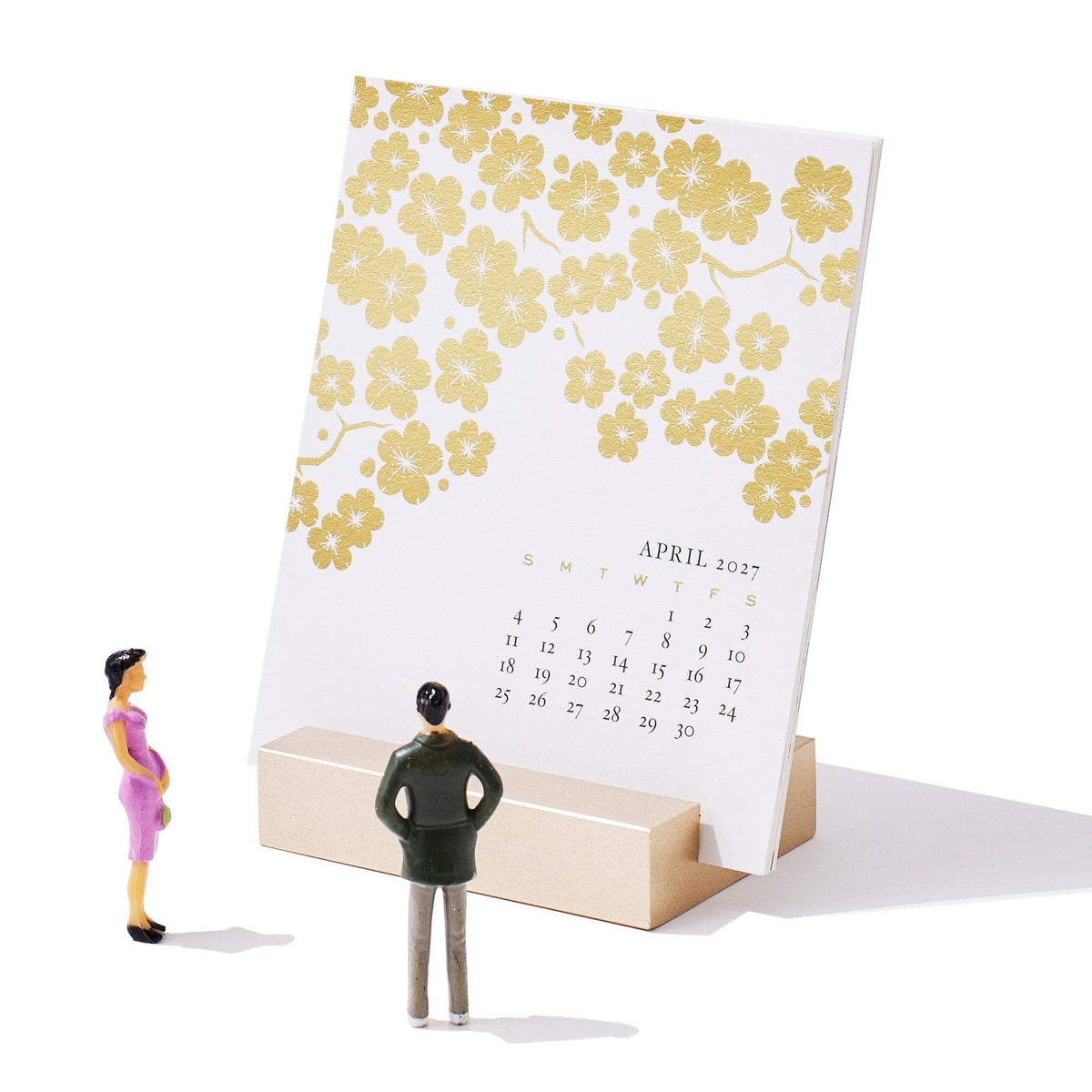 Snow & Graham 2027 Special Edition Gold Foil Desk Calendar, view 8