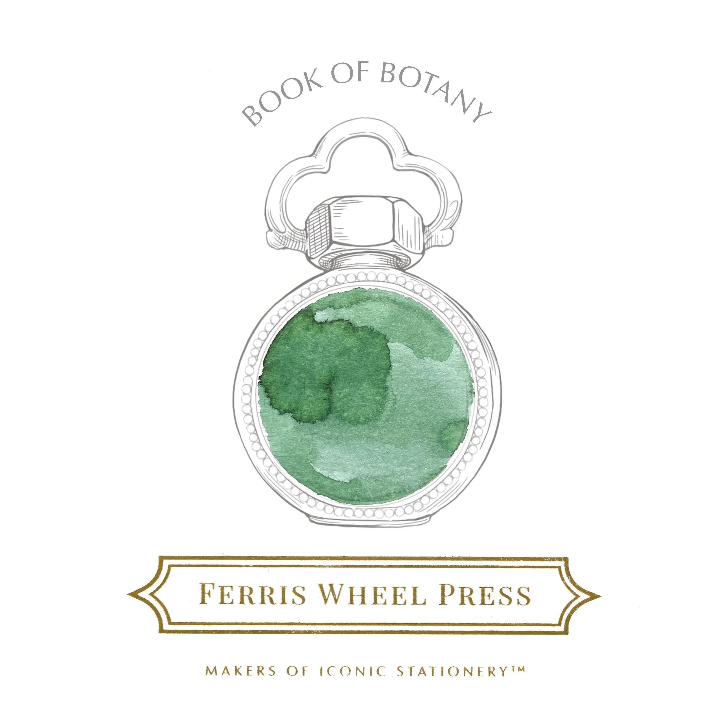 Ferris Wheel Press Book of Botany Ink Bottle 38ml