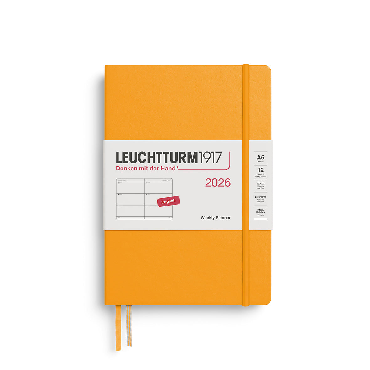 Leuchtturm1917 Weekly Planner Medium (A5) 2026