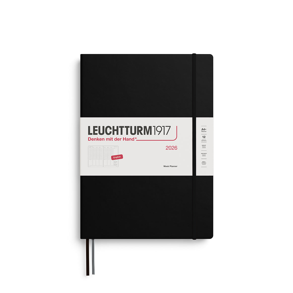 Leuchtturm1917 Week Planner Master (A4+) 2026