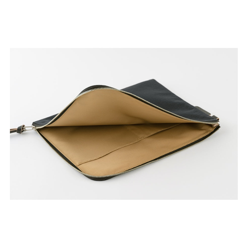 Hobonichi Tragen Flat Pouch for A5 Size (Black)