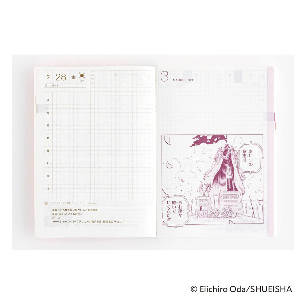 Hobonichi A6 Original Japanese Book ONE PIECE Edition 2026
