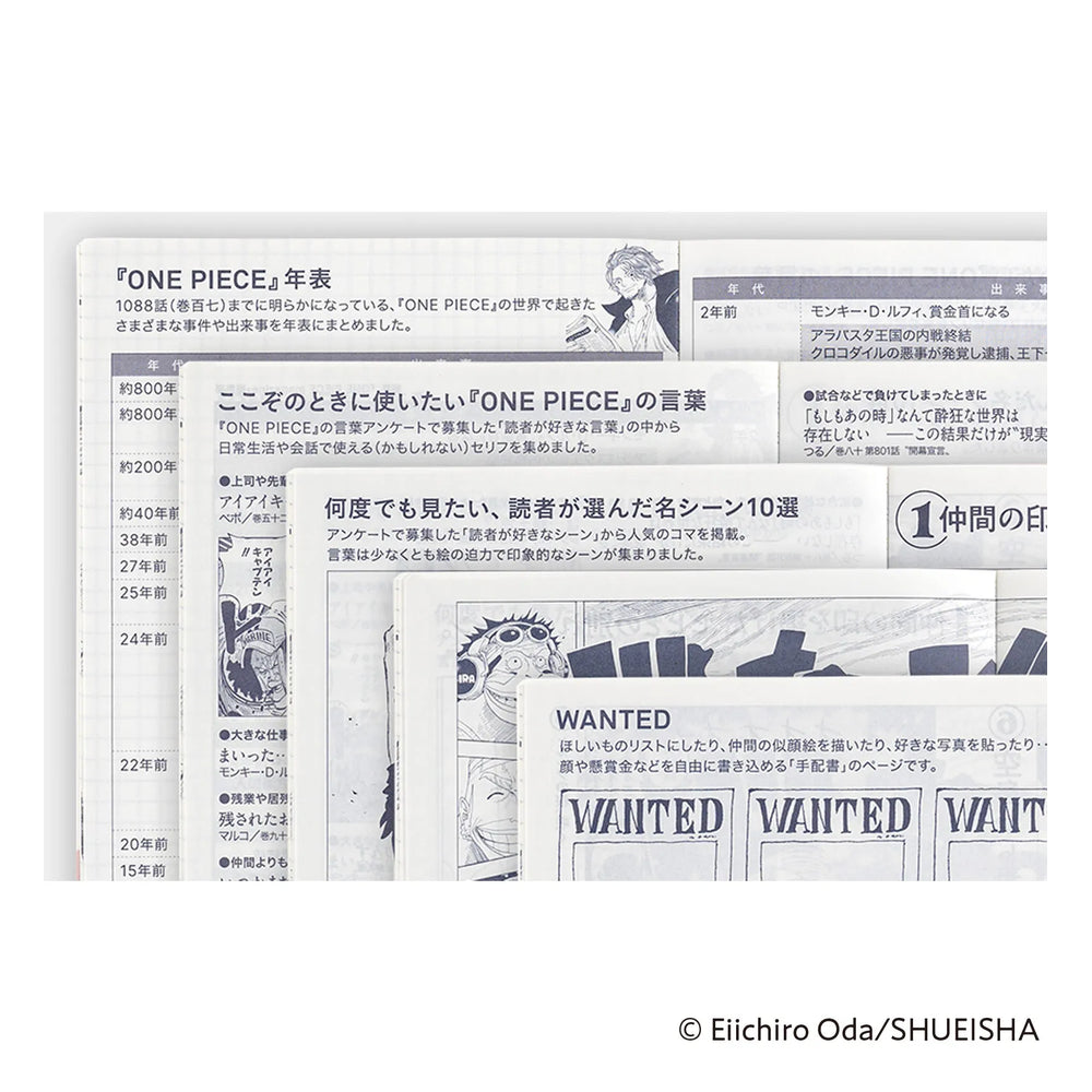 Hobonichi A6 Original Japanese Book ONE PIECE Edition 2026