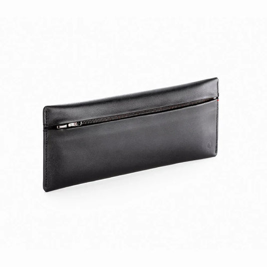Caran d'Ache "Collection Cuir" Zipped Pen Case Black