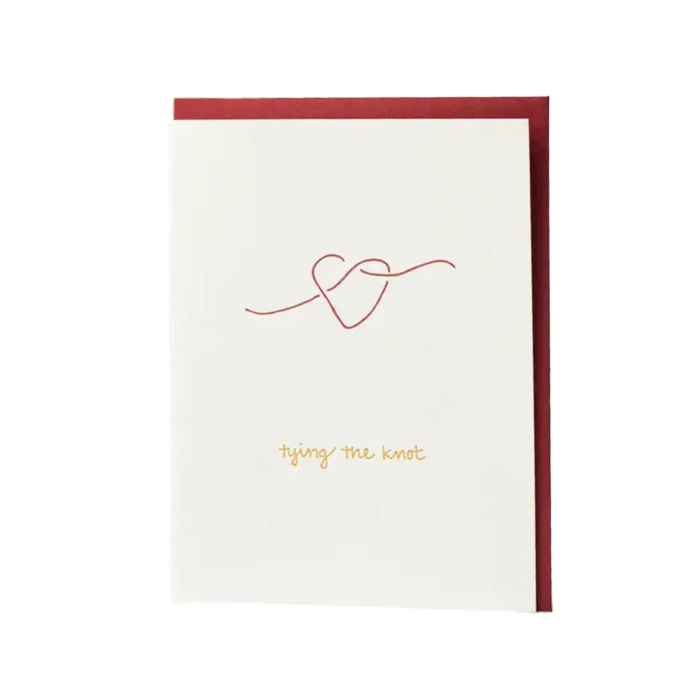 Albertine Press Tying the Knot Card