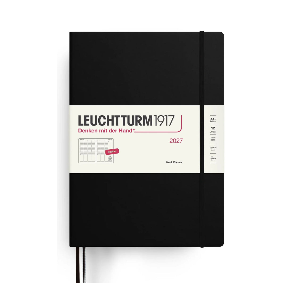 Leuchtturm1917 Week Planner Master (A4+) 2027