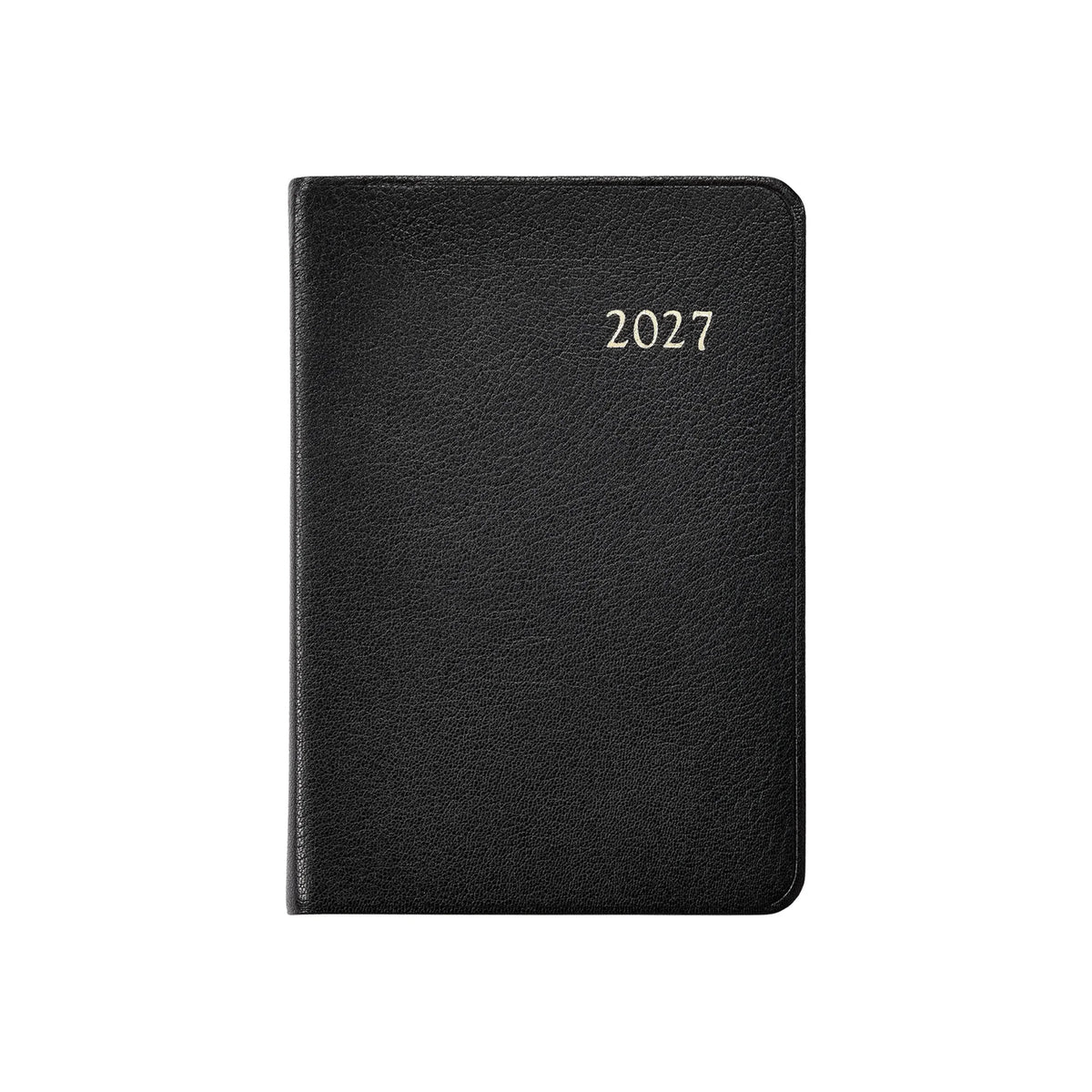 Graphic Image 2027 Daily Journal Goatskin Leather