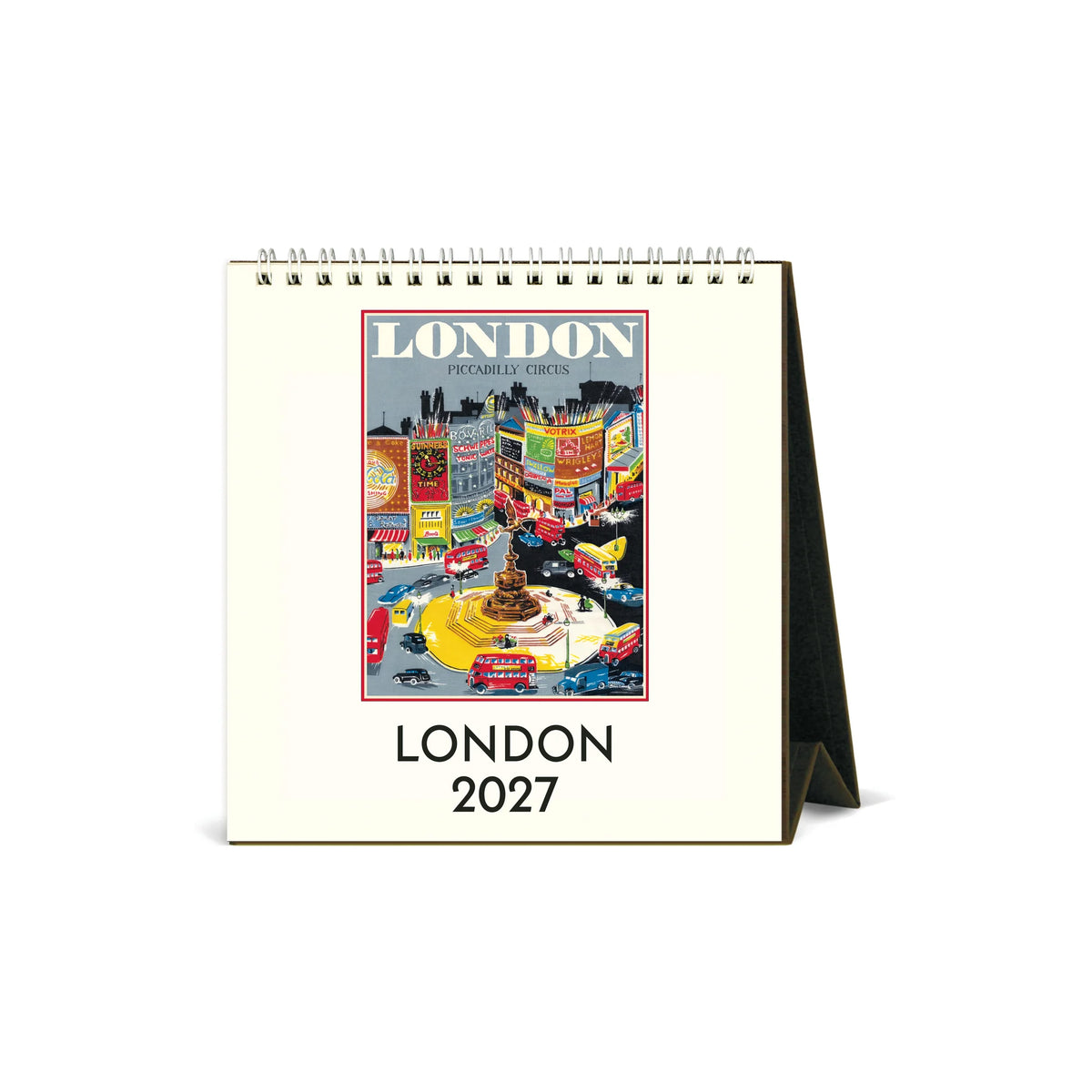 Cavallini London Desk Calendar 2027