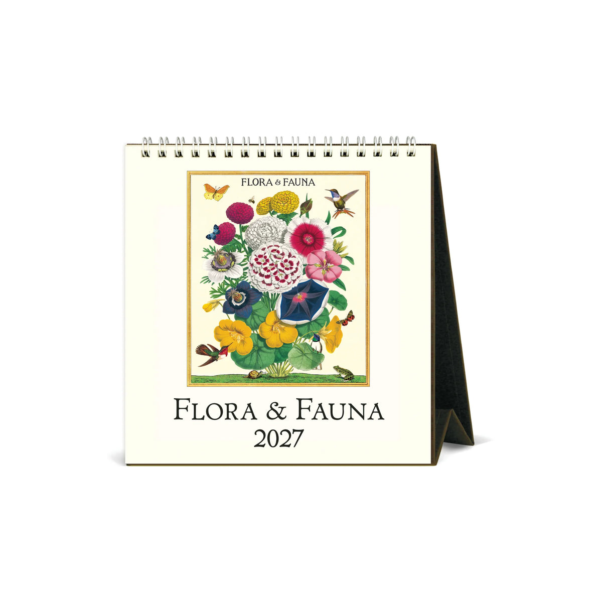 Cavallini Flora & Fauna Desk Calendar 2027