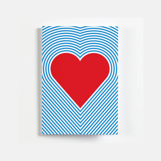 Crispin Finn Pop Heart Card