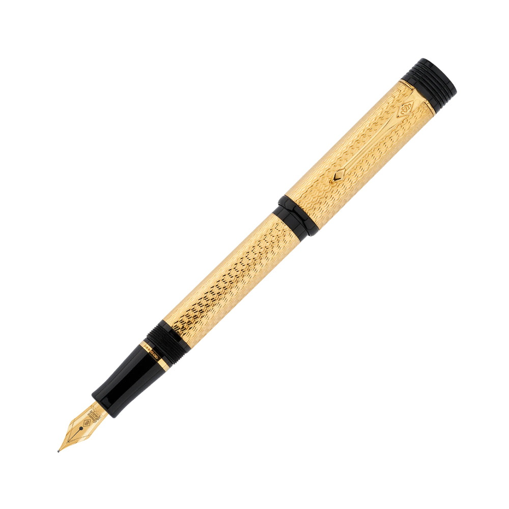 Conway Stewart Churchill Vermeil Fountain Pen