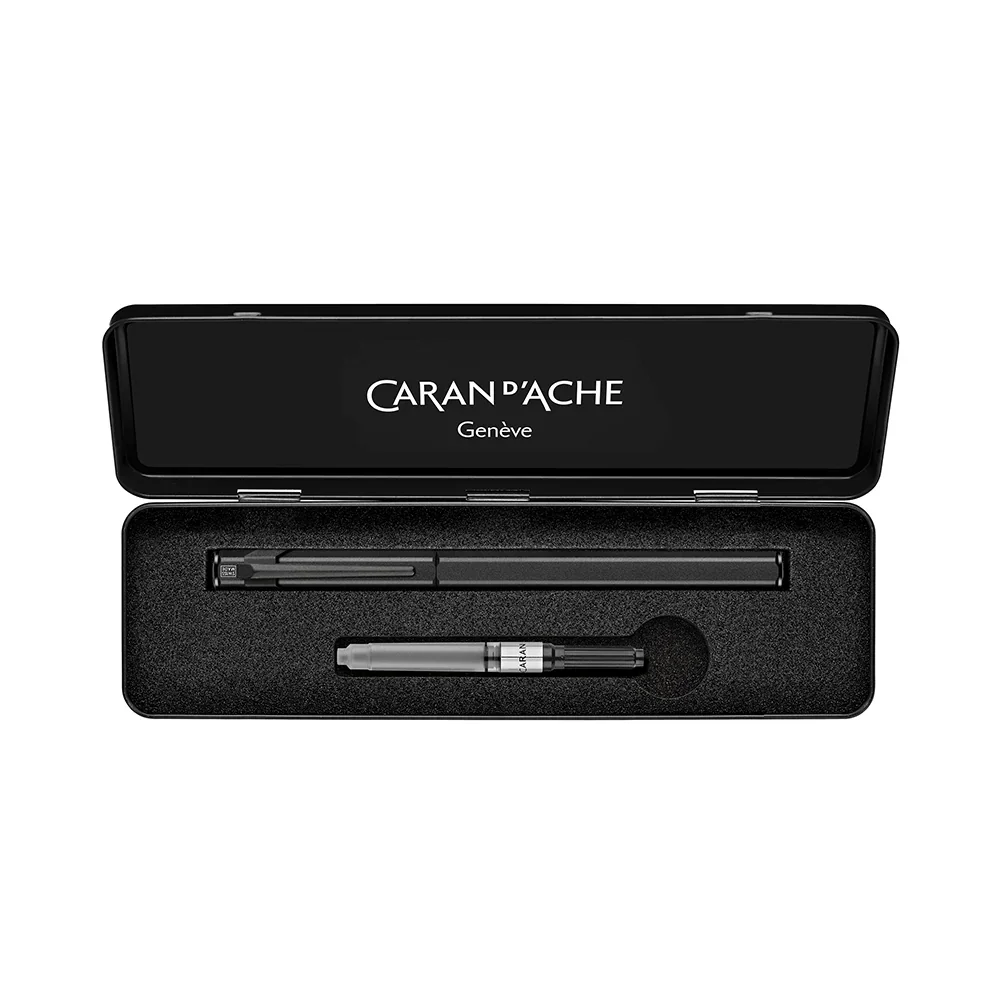 Caran d'Ache 849 Black Code Fountain Pen