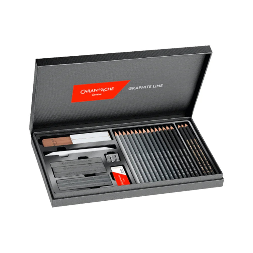 Caran d'Ache Graphite Line Gift Set