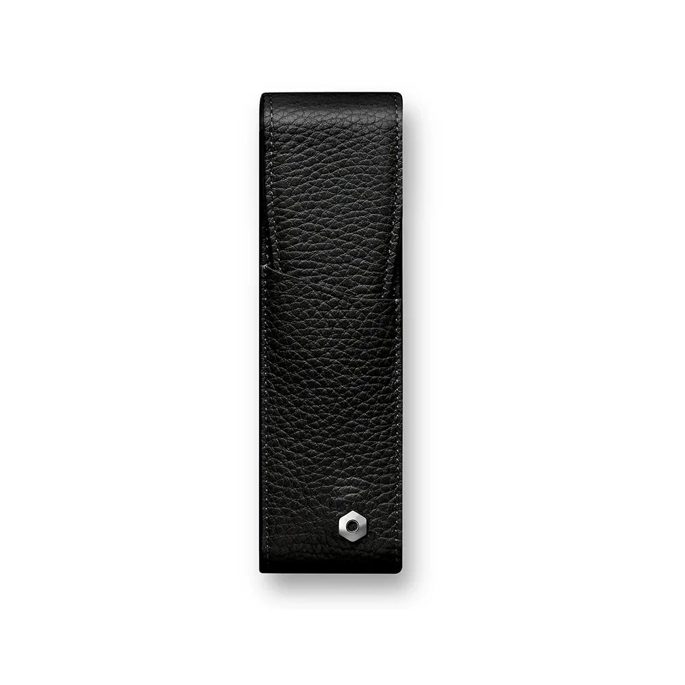 Caran d'Ache Léman Double Pen Case Black