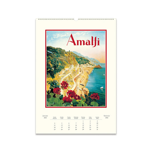 Cavallini Italia Wall Calendar 2026