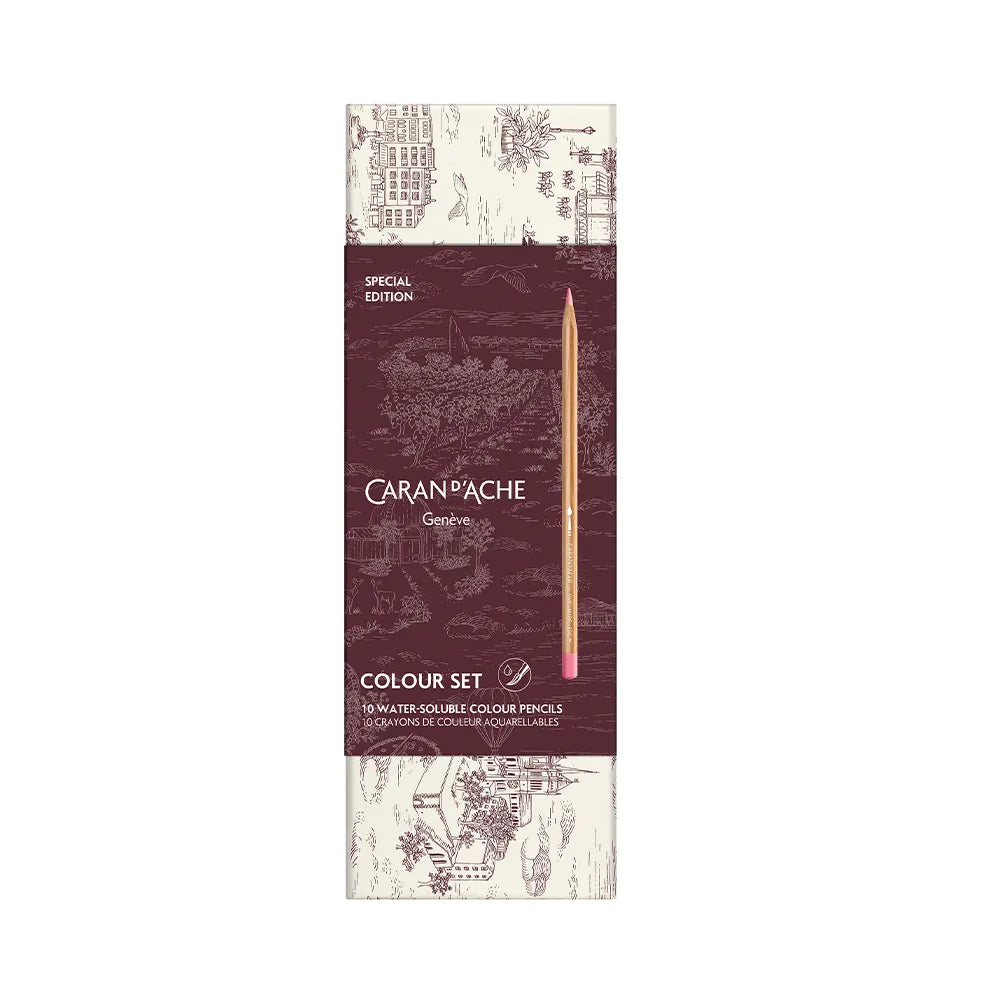 Caran d'Ache Toile de Jouy Colour Set