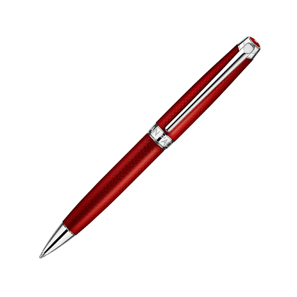 Caran d'Ache Léman Rouge Carmin Ballpoint Pen