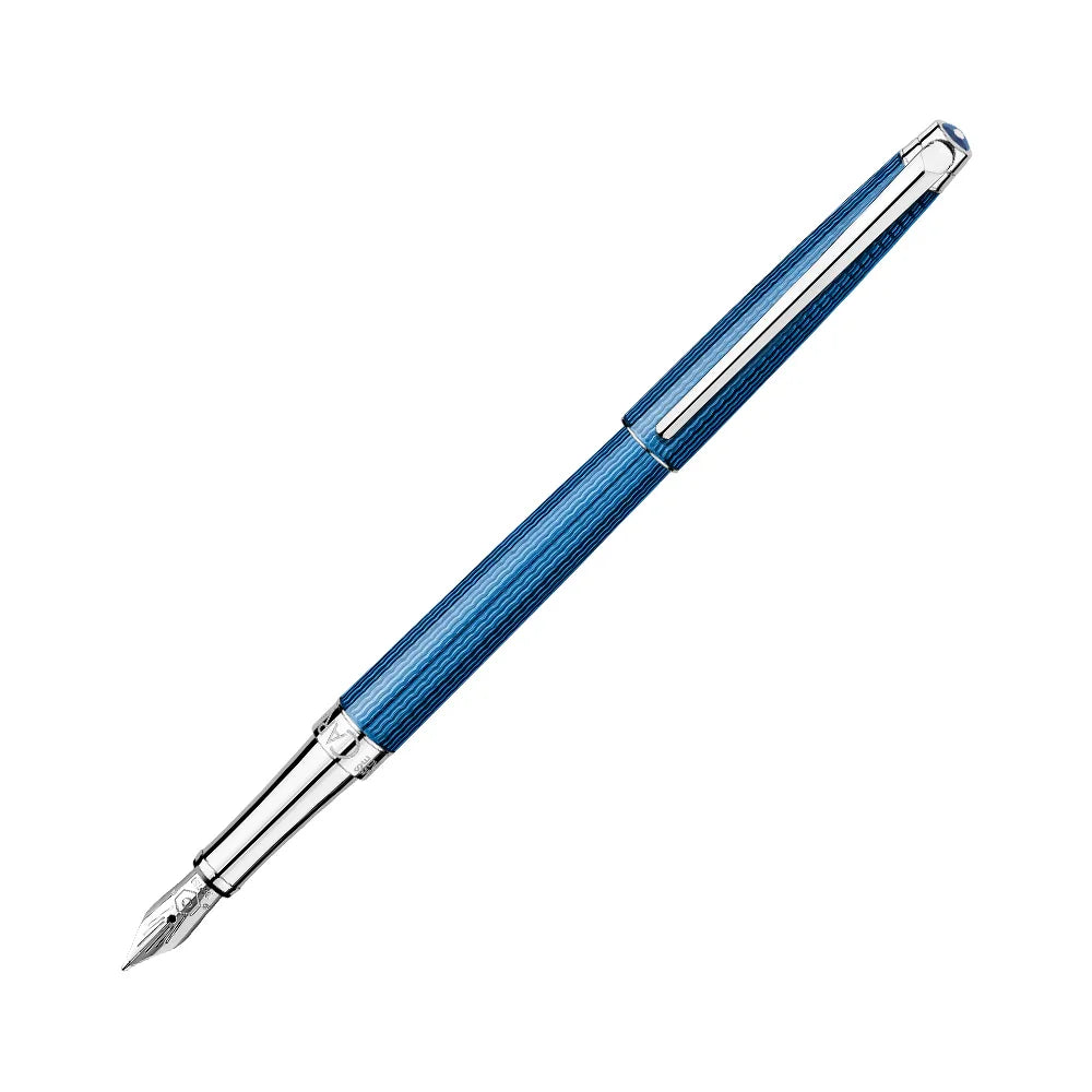 Caran d'Ache Léman Slim Grand Bleu Fountain Pen