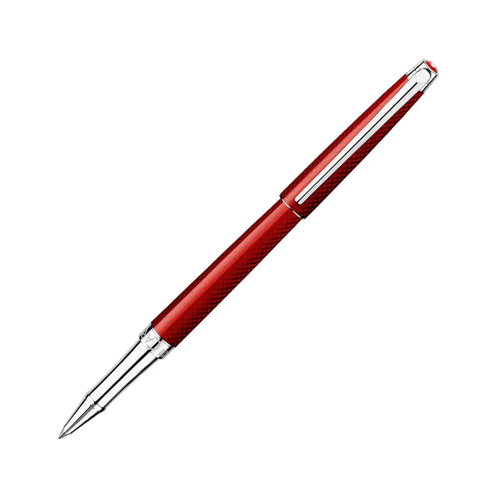 Caran d'Ache Léman Slim Rouge Carmin Rollerball Pen
