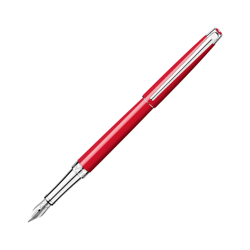 Caran d'Ache Léman Slim Scarlet Red Fountain Pen
