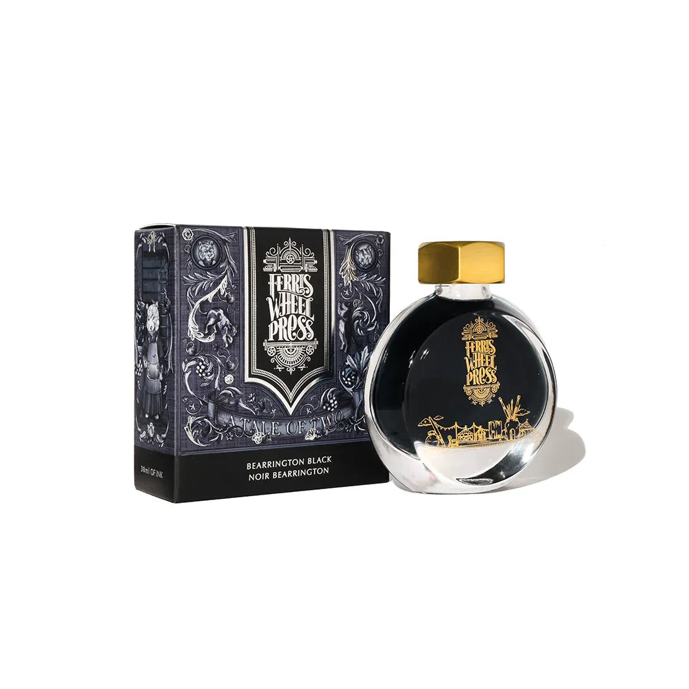 Ferris Wheel Press Bearrington Black Ink Bottle 38ml
