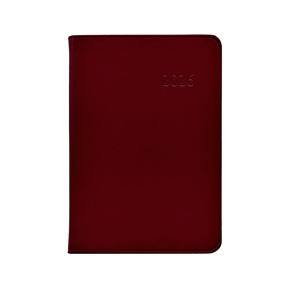 Graphic Image 2026 Daily Journal Traditional Leather