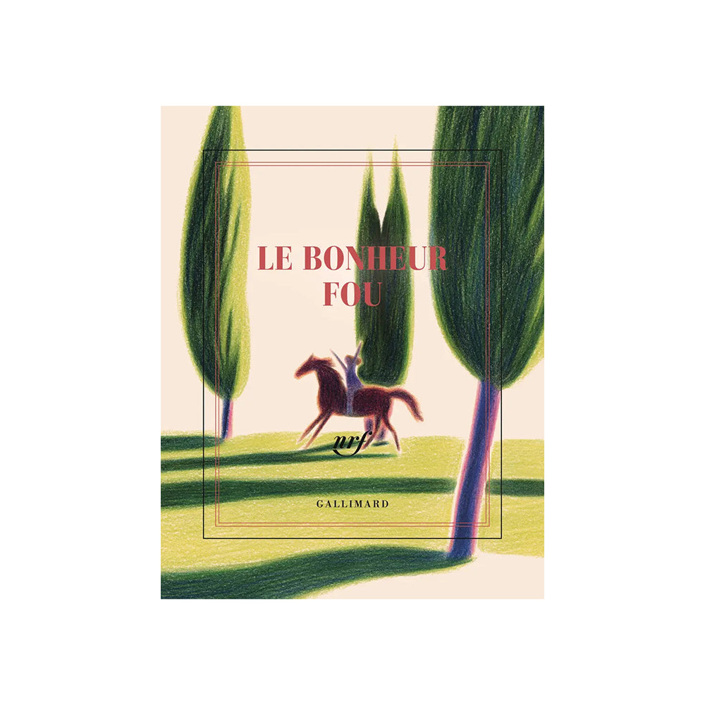 Gallimard "Le bonheur fou" Illustrated Square Notebook