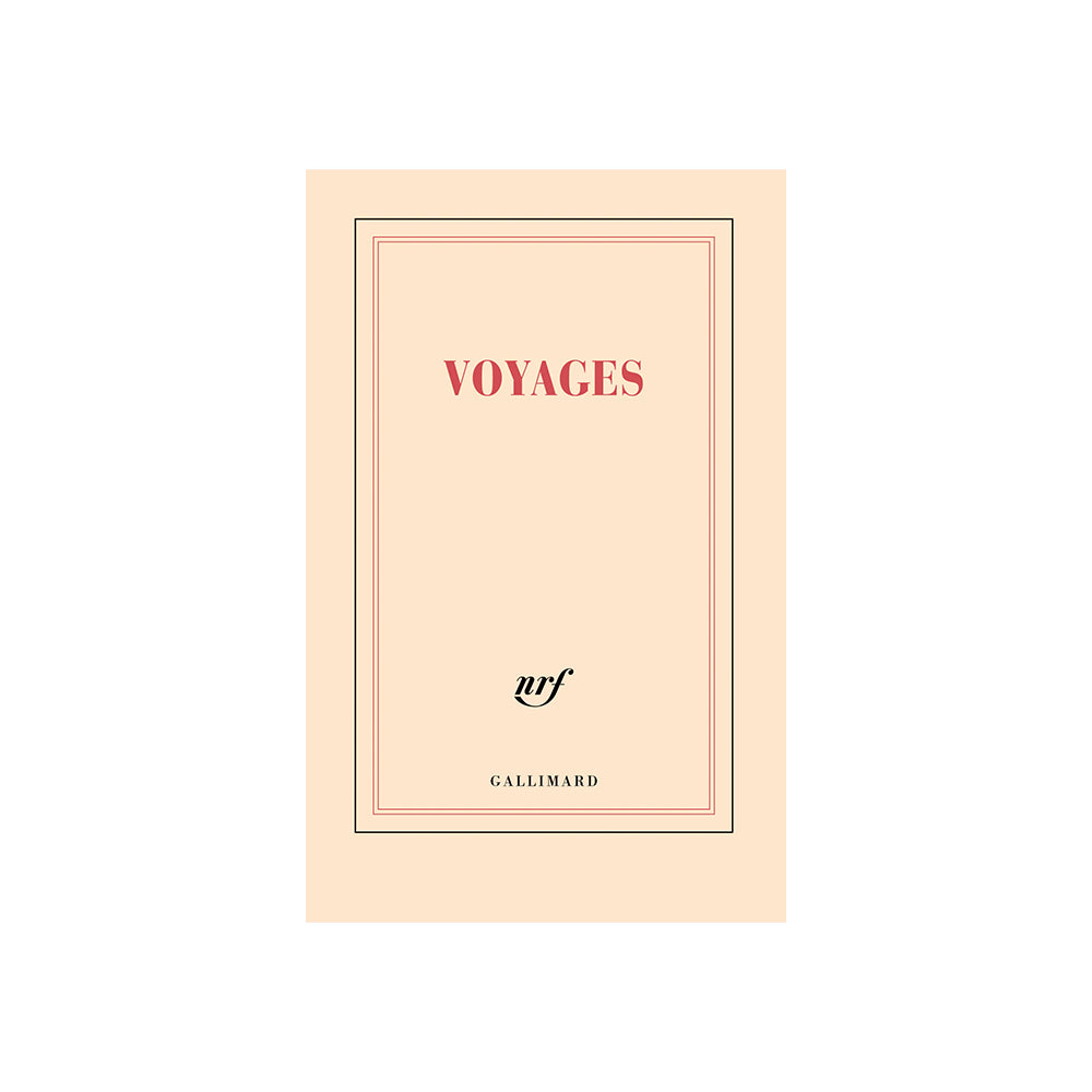 Gallimard "Voyages" Notebook