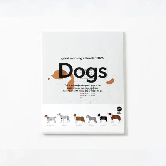Good Morning Dogs Calendar 2026