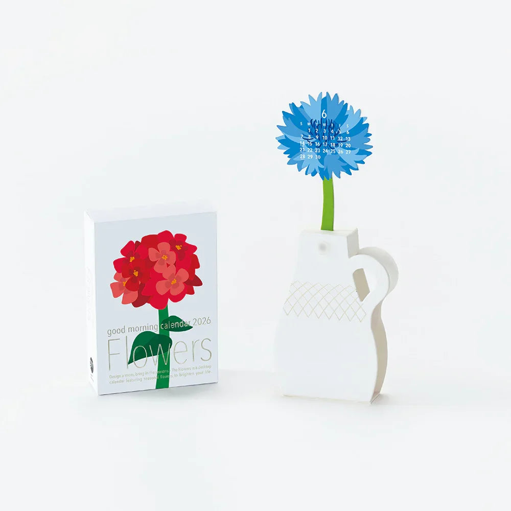 Good Morning Flowers Calendar 2026