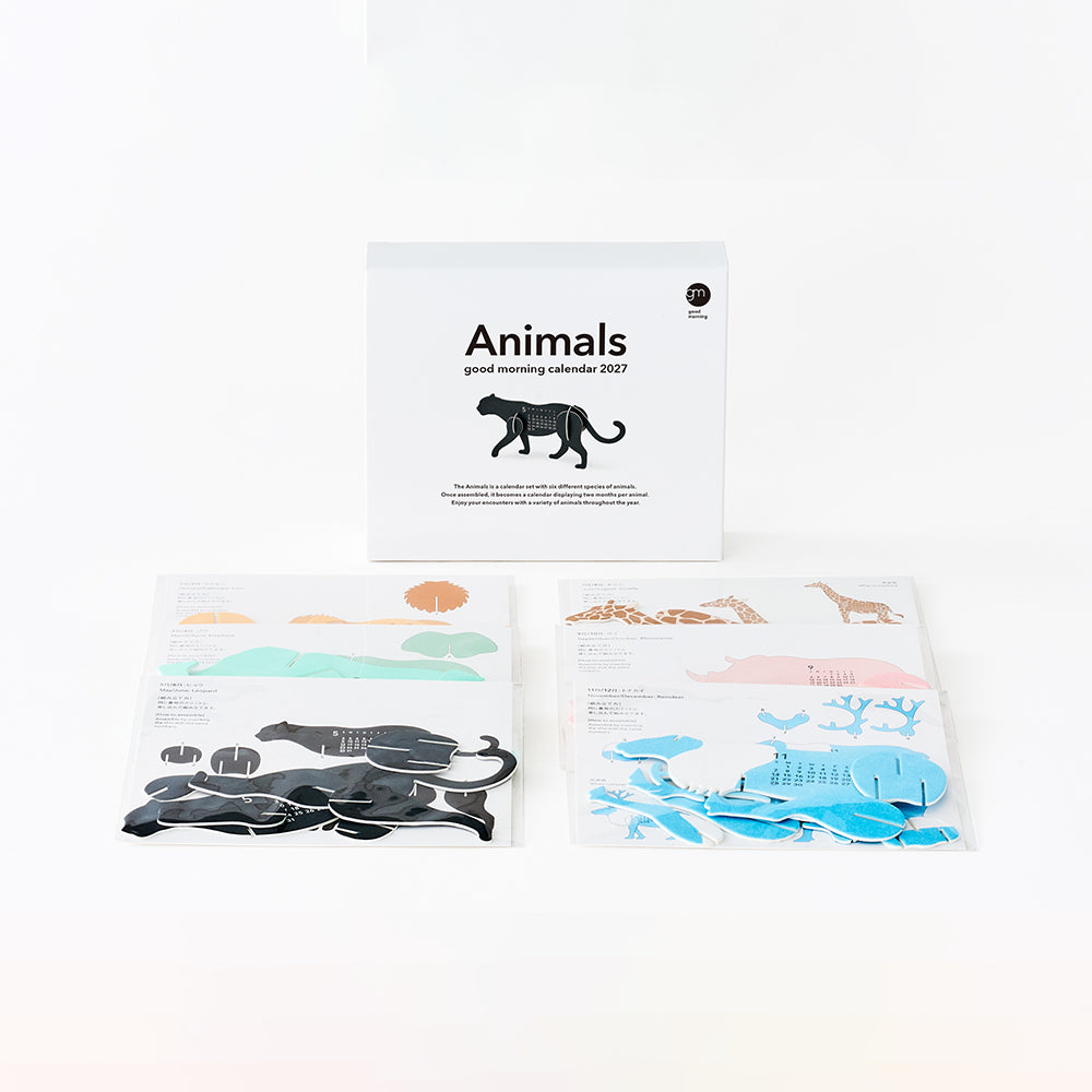 Good Morning Animals Calendar 2027