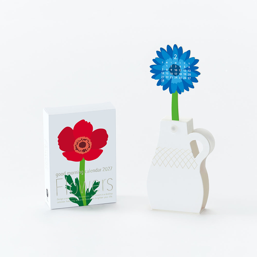 Good Morning Flowers Calendar 2027