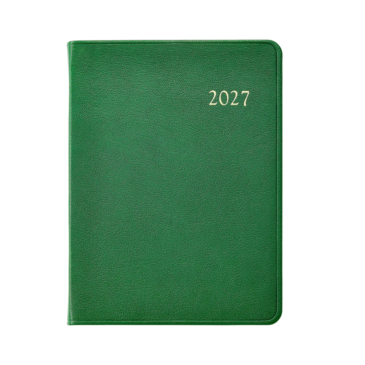 Graphic Image 2027 Desk Diary Goatskin Leather