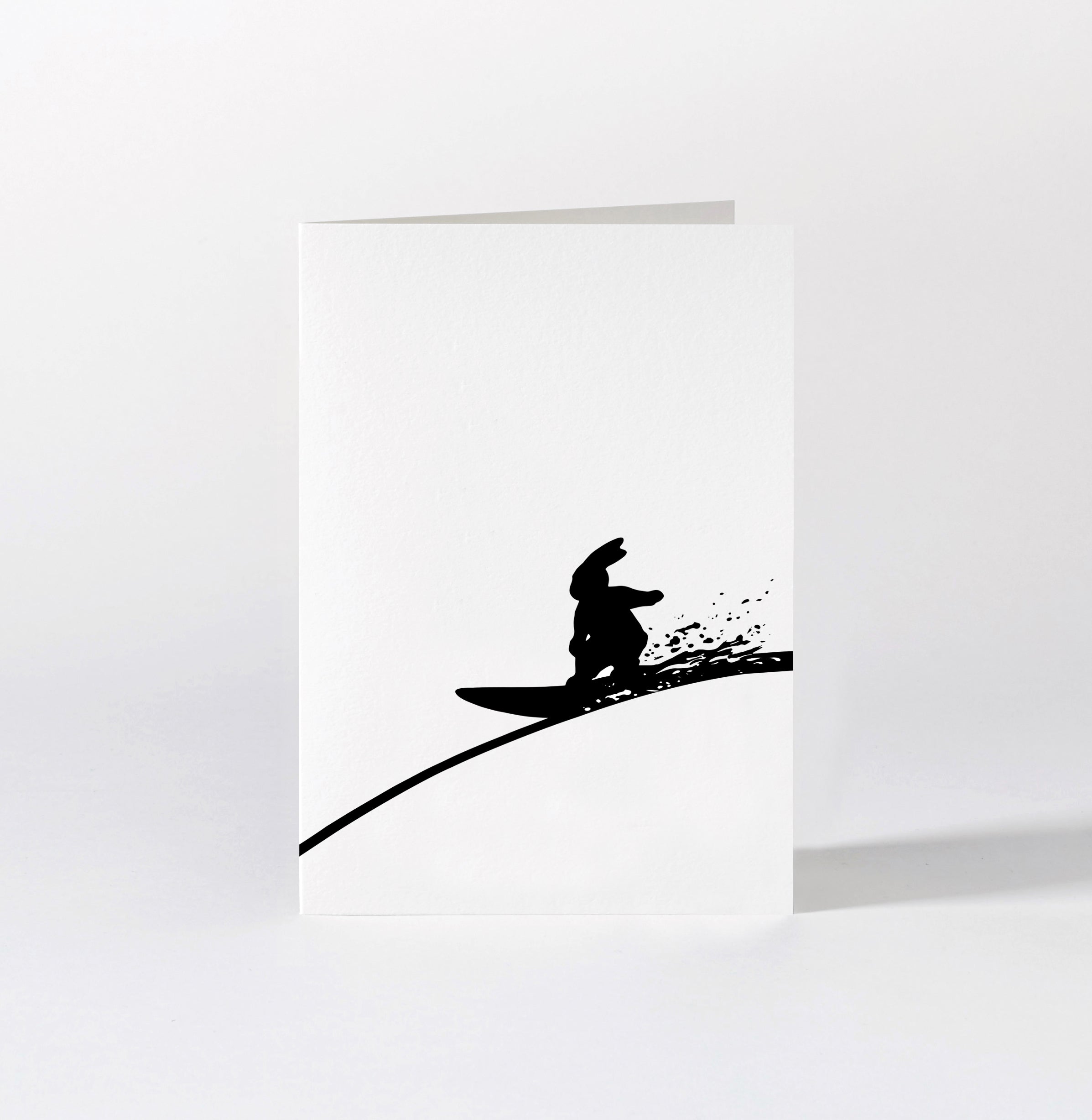 HAM Surfing Rabbit Card