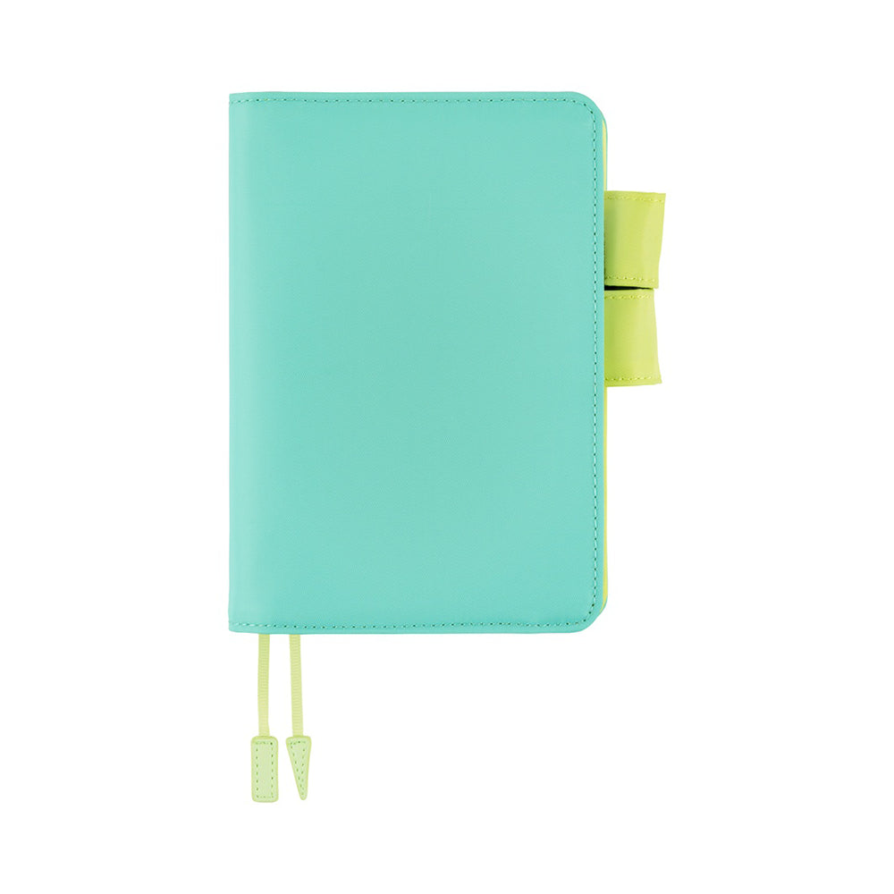 Hobonichi A6 Cover Colors: Aqua Lime