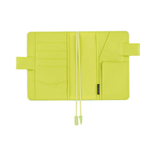 Hobonichi A6 Cover Colors: Aqua Lime
