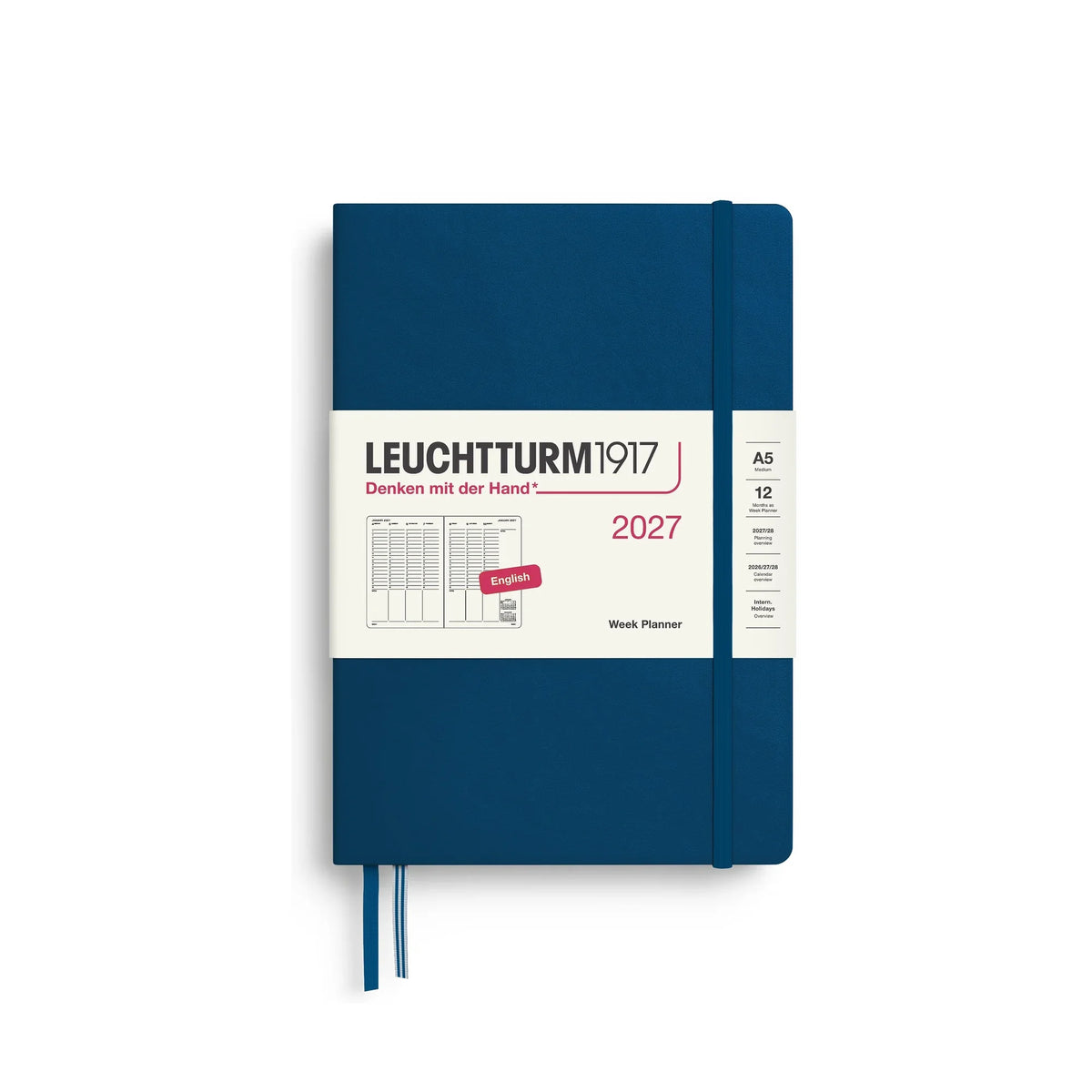 Leuchtturm1917 Week Planner Medium (A5) 2027