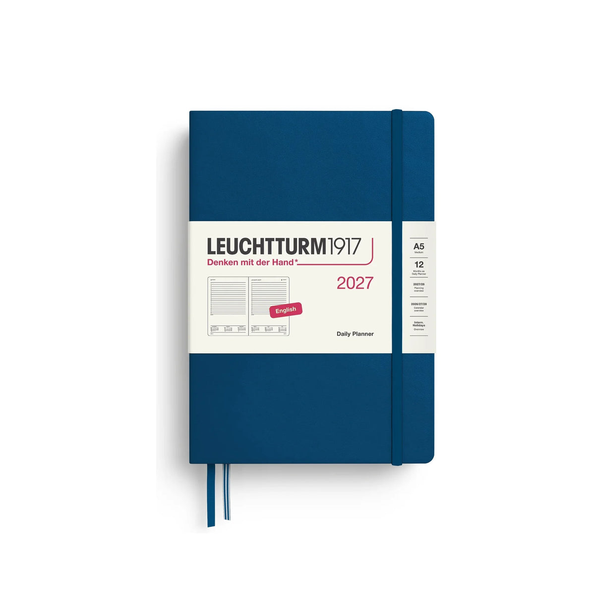 Leuchtturm1917 Daily Planner Medium (A5) 2027