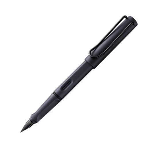 LAMY Safari Steel Black Fountain Pen