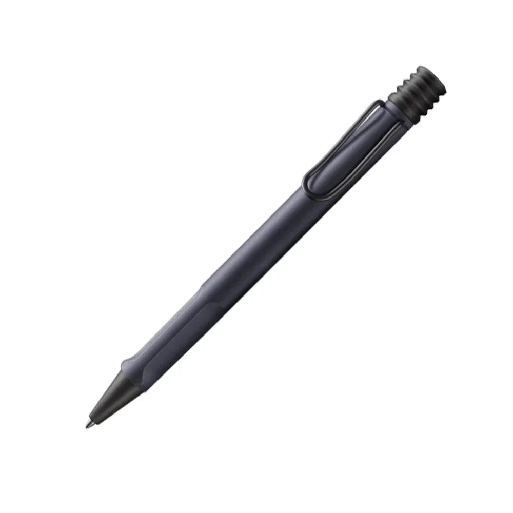 LAMY Safari Steel Black Ballpoint Pen