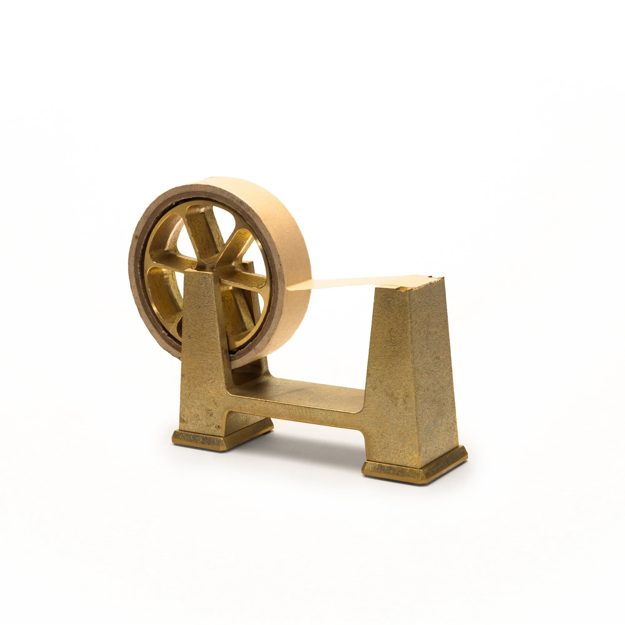 Futagami Brass Tape Dispenser - Large