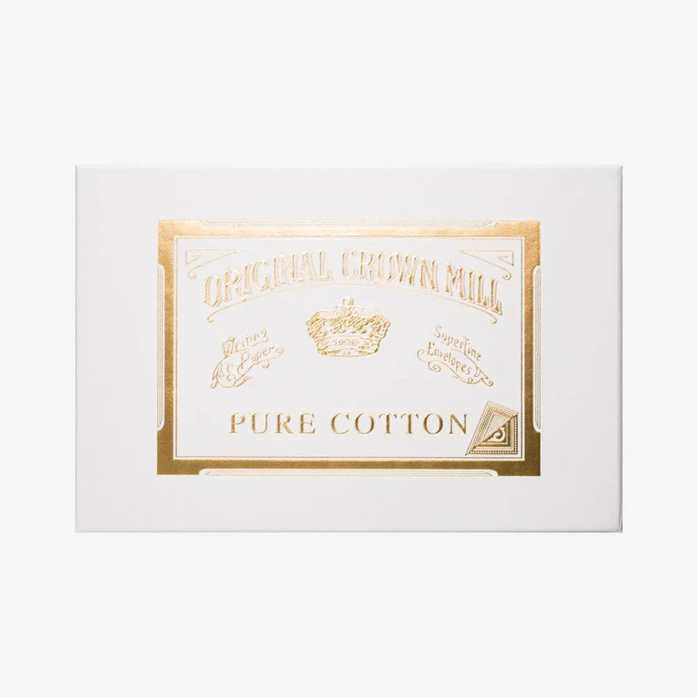 Original Crown Mill Cotton A6 Correspondence Card Box