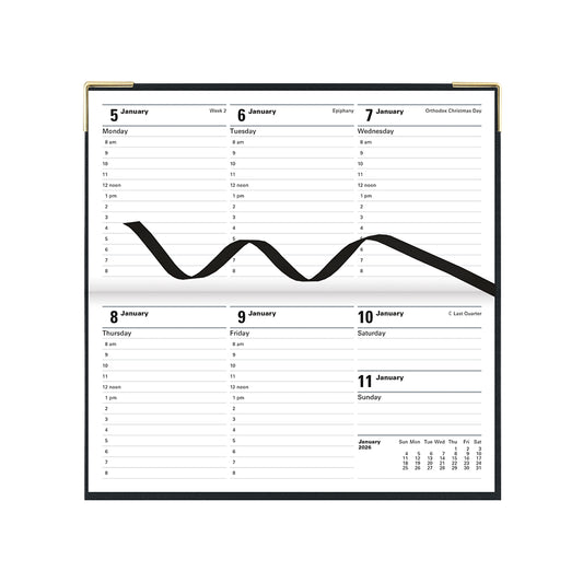 Letts 32S Classic Horizontal Slim Week to View 2026