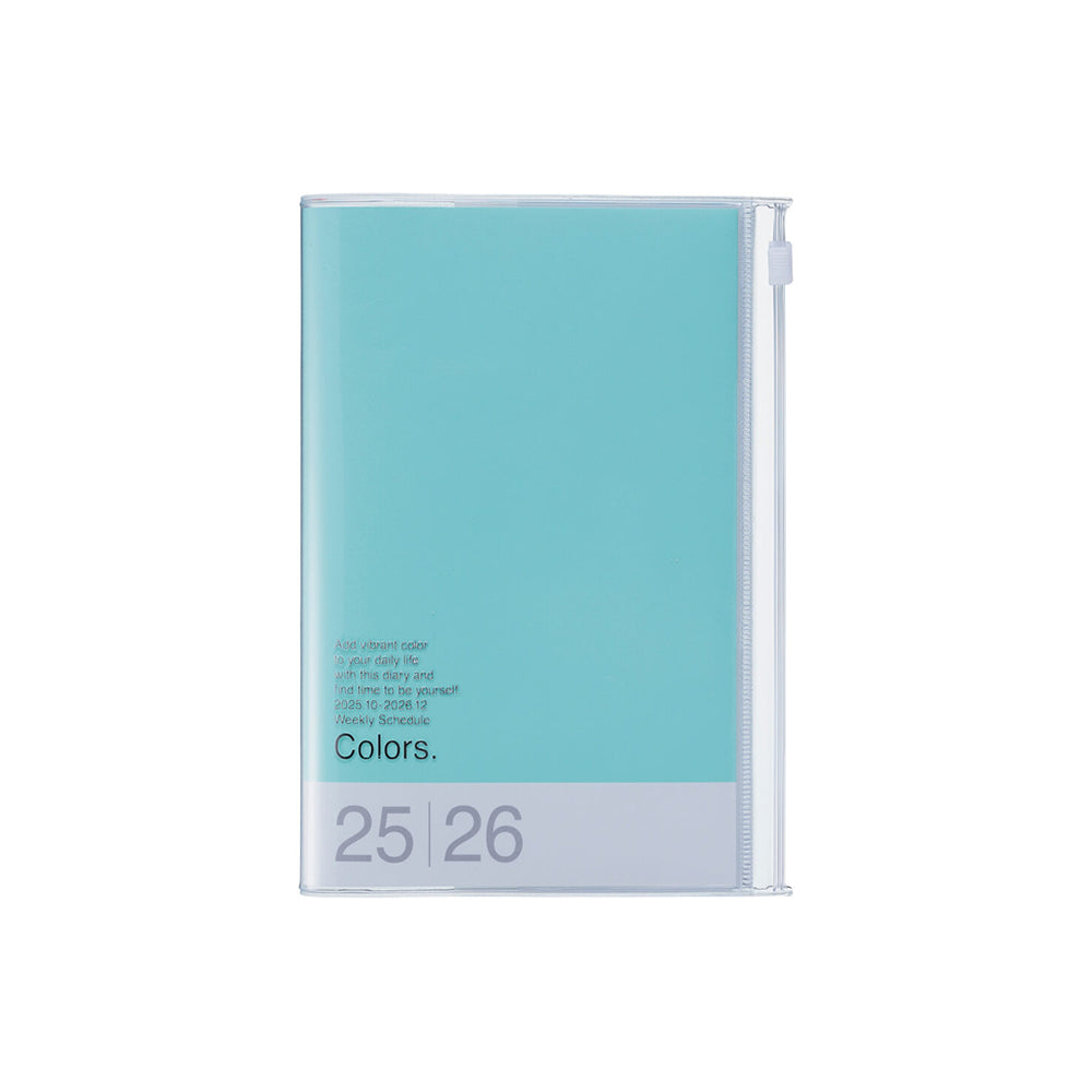 Mark's 16 Month Colors B6 Weekly Planner 2025-2026