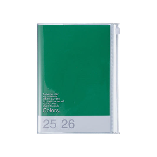 Mark's 16 Month Colors A5 Weekly Planner 2025-2026