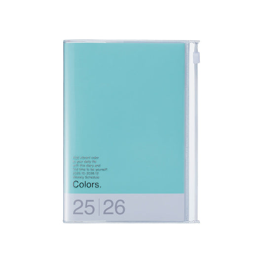 Mark's 16 Month Colors A5 Weekly Planner 2025-2026