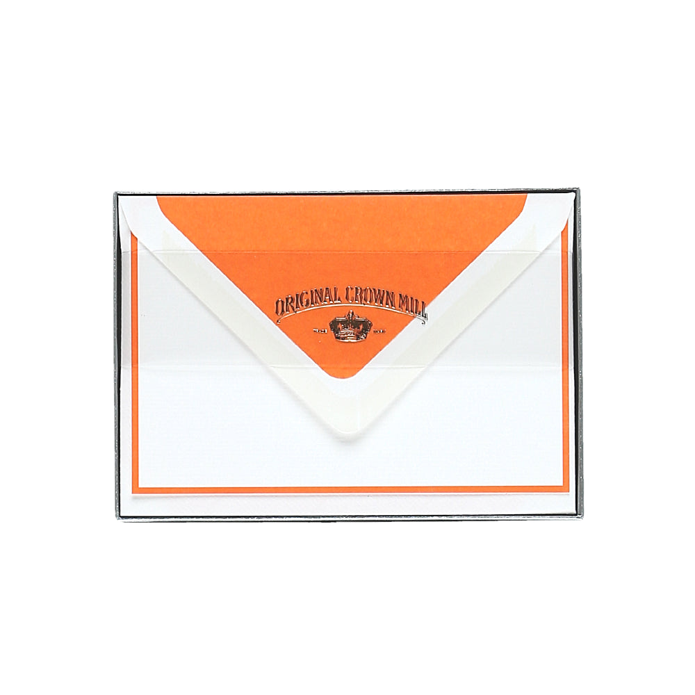 Original Crown Mill Bi-Coloured A6 Correspondence Cards
