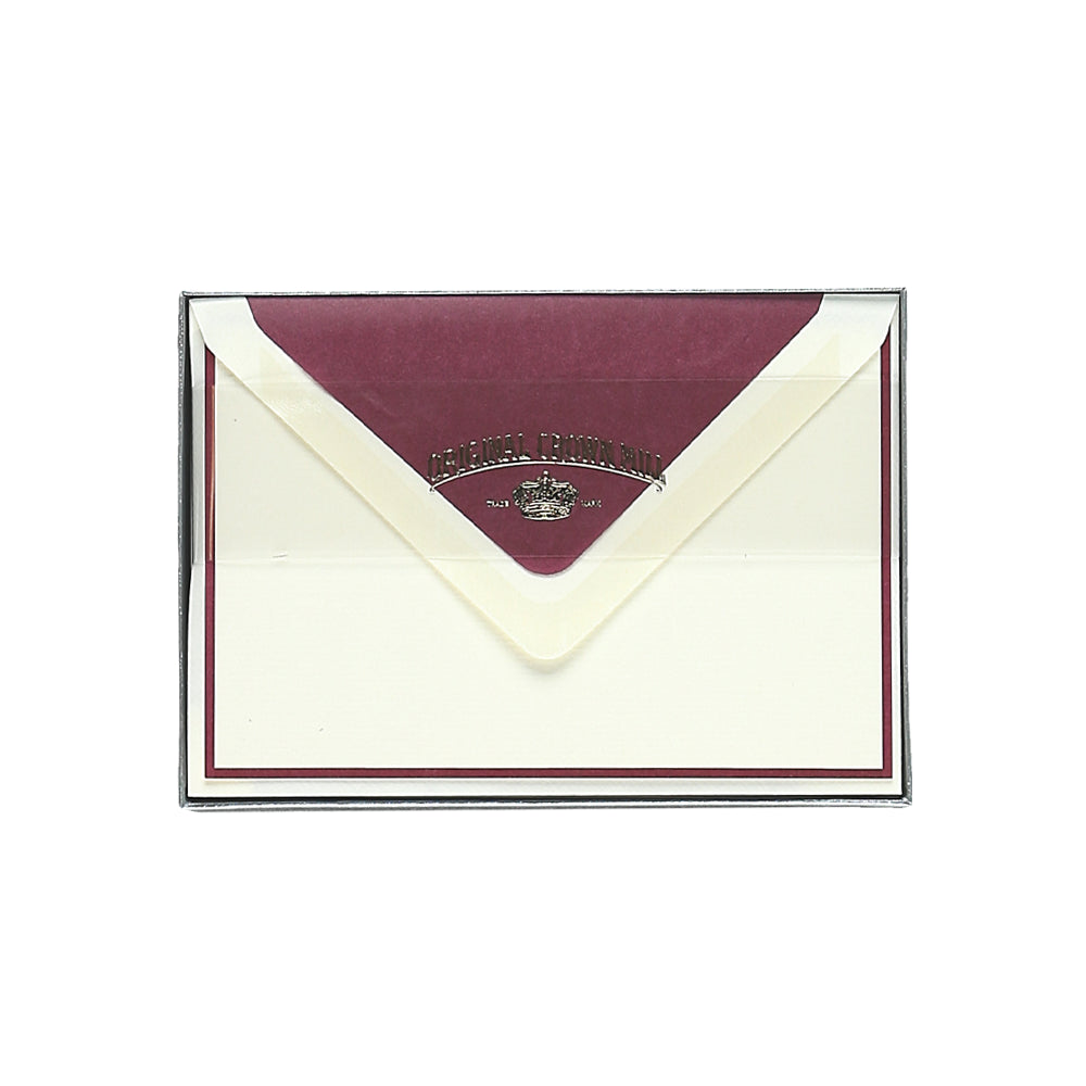 Original Crown Mill Bi-Coloured A6 Correspondence Cards